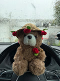 Teddy Bear With Bouquet